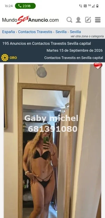 Gaby Michel, trans in Sevilla — photo 4